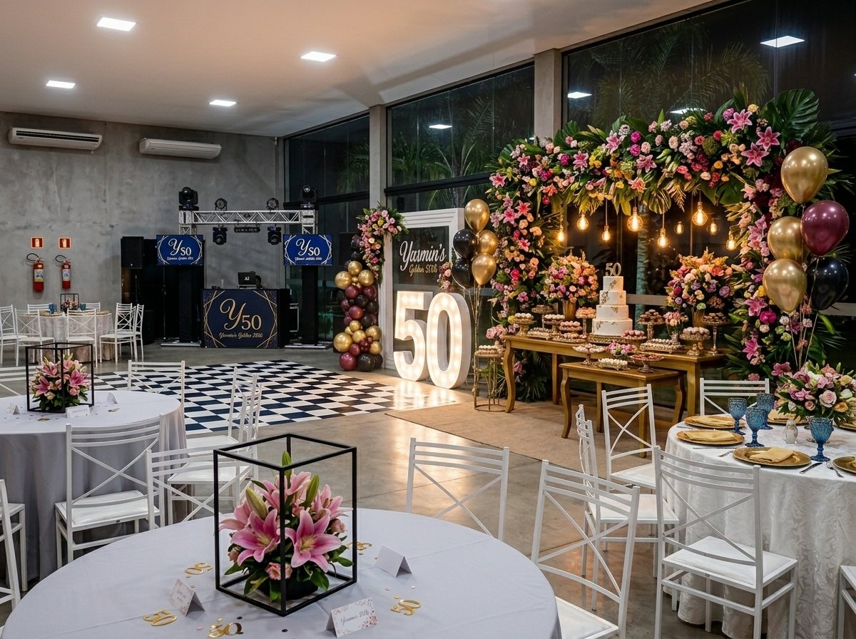 Aniversário no Espaço Berté