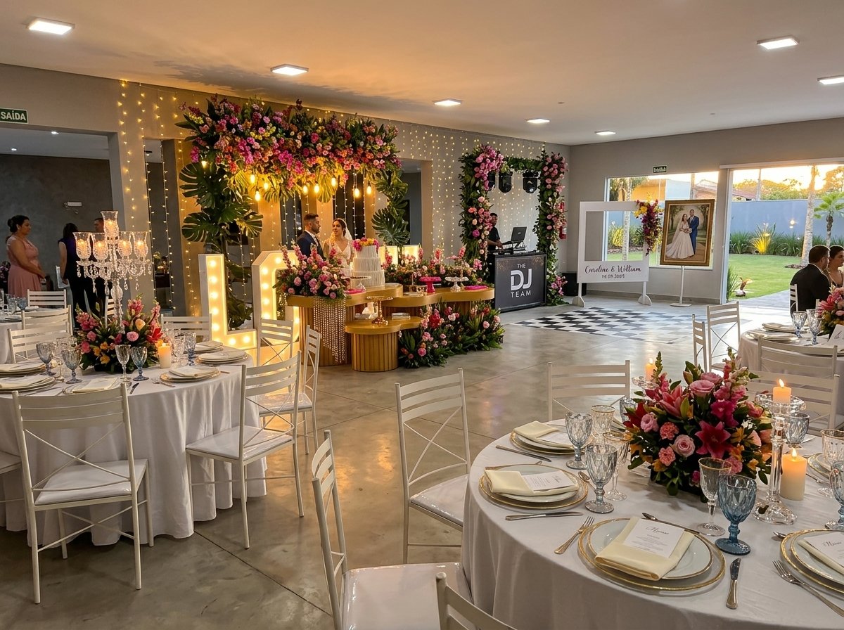 Casamento no Espaço Berté em Apucarana